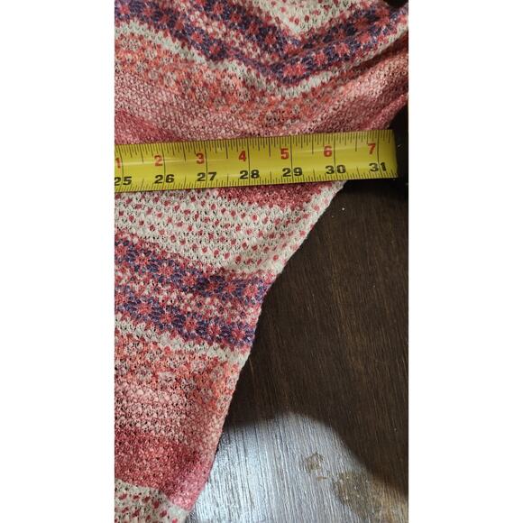 Mudd Women’s Short Sleeve Knit Cocoon Open Cardigan Sz Small Kimono Boho Hippie - Picture 3 of 9